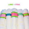 Baby Girl Personalized Burp Cloths, You Choose How Many in Your Set - Cozy Gift