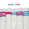 Baby Girl Personalized Burp Cloths, You Choose How Many in Your Set - Cozy Gift