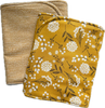 Handmade Burp Cloths, Super Thick and Soft, Corn Flower Design - Cozy Gift