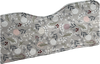 Handmade Burp Cloths, Super Thick and Soft, Pink and Grey Wildflowers - Cozy Gift