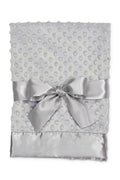 Blue or Grey Minky Blanket - Cozy Gift
