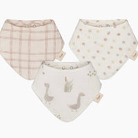 Burp Cloths - Farmhouse Goose Design New, Super Absorbent and Soft. - Cozy Gift