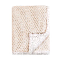 Best Seller our Minky Blanket in Blue or Cream