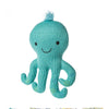 Knitted Octopus Rattle - Cozy Gift