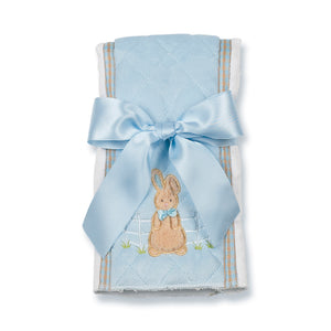 Blue Burp Cloth, Super Thick - Cozy Gift