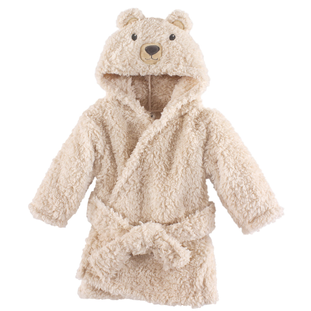 Fluffy Bear Robe in Adorable Gender Neutral | Cozy Gift