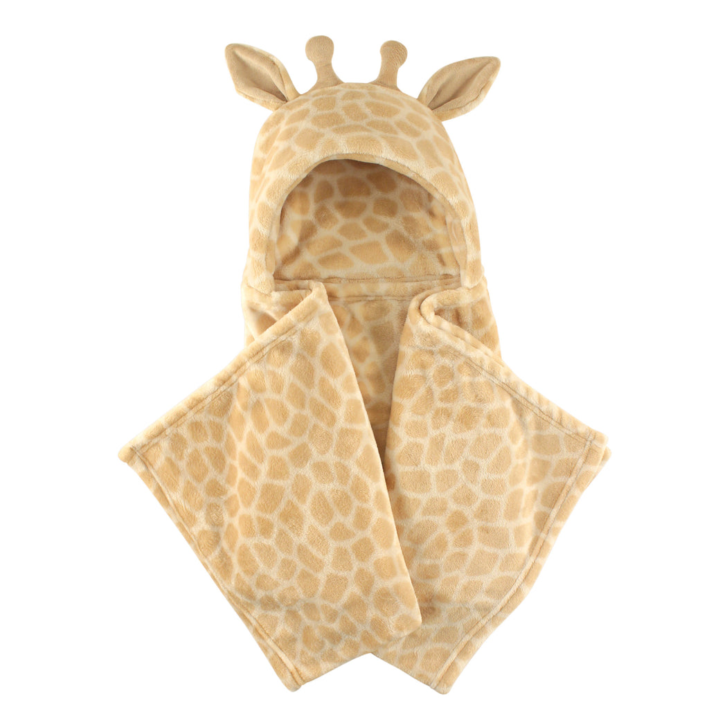 Hooded Giraffe Blanket, Super Comfy and Cozy- No Personalization