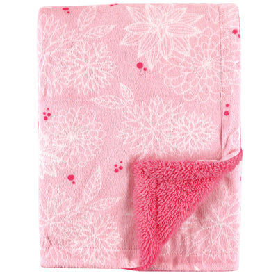 Baby Blanket Pretty Pinks, Double Layered! - Cozy Gift